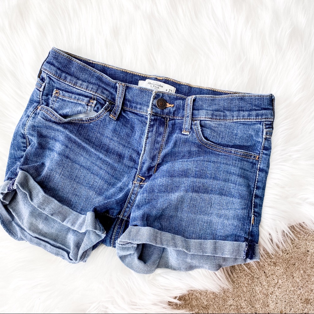Abercrombie & Fitch Jean Shorts - Picture 1 of 5